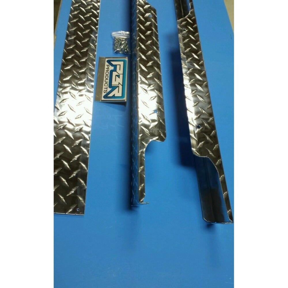 EZGO TXT Golf Cart Part Diamond Plate Rocke Pair & Kick Panel 1994-12 Made USA
